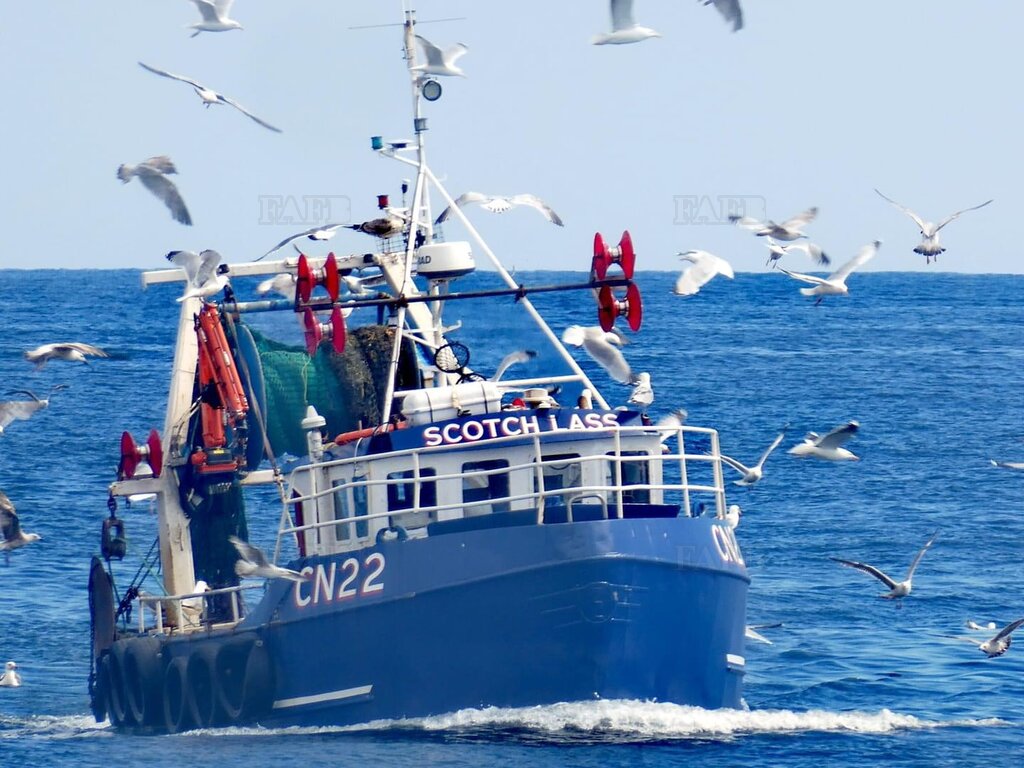 Under 10m steel trawler